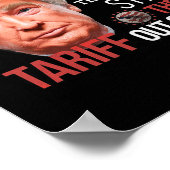 トランプはXiをあなたの就任式Dから関税する ポスター (角)