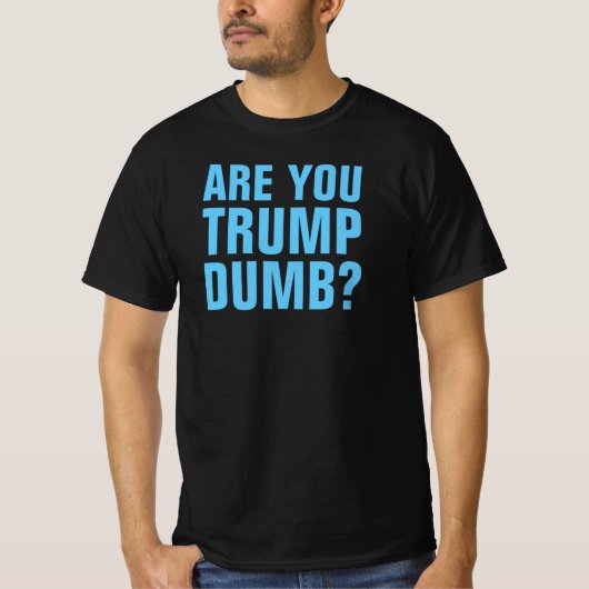 トランプばかか？-T-シャツ Tシャツ (正面)
