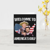 トランプへようこそアメリカのガルフトランプVance Brothe カード (黄色い花)