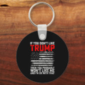 トランプもしが好きじゃなくて私じゃないかも キーホルダー (正面)