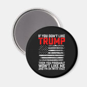 トランプもしが好きじゃなくて私じゃないかも マグネット (正面/裏面)