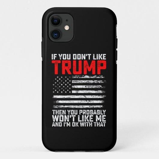 トランプもしが好きじゃなくて私じゃないかも Case-Mate iPhoneケース (裏面)