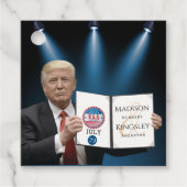 トランプもっとも偉大・アメー結婚ジング フェイバータグ (正面)