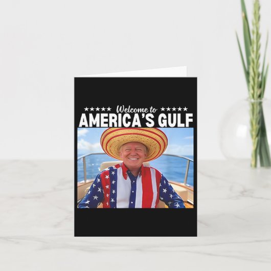 トランプようこそアメリカ湾2 カード (正面)