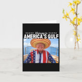 トランプようこそアメリカ湾2 カード (黄色い花)