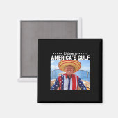 トランプようこそアメリカ湾2 マグネット (正面/裏面)