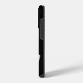 トランプをするスケルトン iPhoneケース (左側面)