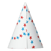 トランプをテーマにした紙パーティー帽子 パーティーハット (裏面)