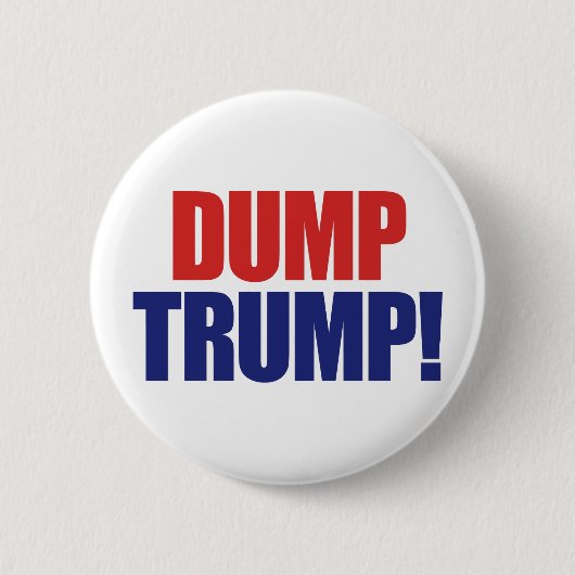 トランプを失脚させよう - トランプ大統領を弾劾 缶バッジ (正面)
