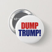 トランプを失脚させよう - トランプ大統領を弾劾 缶バッジ (正面&裏面)