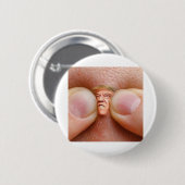 トランプを妨害する 缶バッジ (正面&裏面)