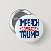 トランプを弾劾せよ - 反トランプ 缶バッジ (正面&裏面)