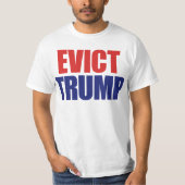 トランプを排除せよ - トランプ大統領を弾劾せよ - 反トランプ Tシャツ (正面)