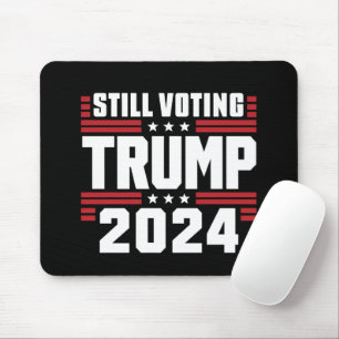 トランプを支持する 2024 愛国 アメリカ国旗 マウスパッド