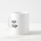 トランプを潰せ 2 コーヒーマグカップ (正面左)