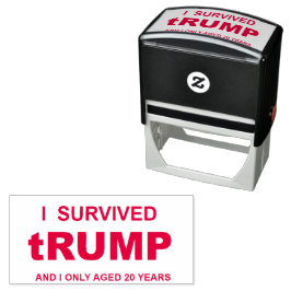 トランプを生き延びた セルフインキングスタンプ