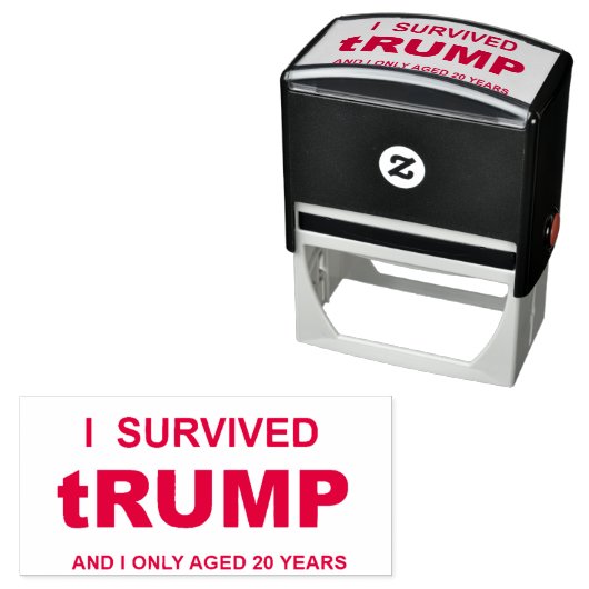 トランプを生き延びた セルフインキングスタンプ (インサイチュ)