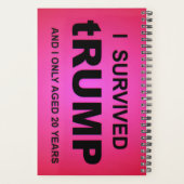 トランプを生き延びた プランナー手帳 (裏面)