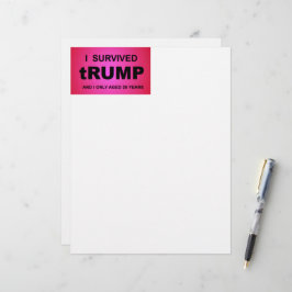 トランプを生き延びた レターヘッド