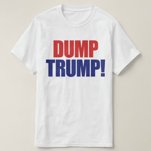 トランプを解任 - トランプ大統領を弾劾 Tシャツ (デザイン正面)