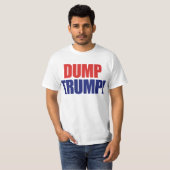 トランプを解任 - トランプ大統領を弾劾 Tシャツ (正面フル)