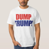 トランプを解任 - トランプ大統領を弾劾 Tシャツ (正面)