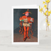 トランプアップ誕生日カード カード (黄色い花)