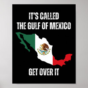トランプアメリカのメキシコ湾大統領トランプO ポスター
