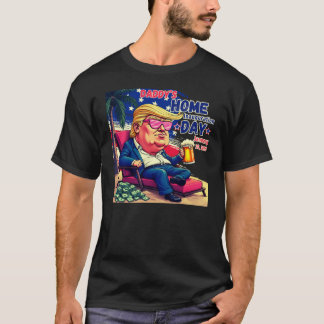 トランプアメリカを連れて帰るダディーズホームトランプ Tシャツ