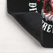 トランプアンチカマラハリスサミンスサーカス違うクロ マウスパッド (コーナー)