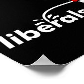 トランプアンチド自由主義のナルドトランプ投げ自由主義のオン ポスター (角)