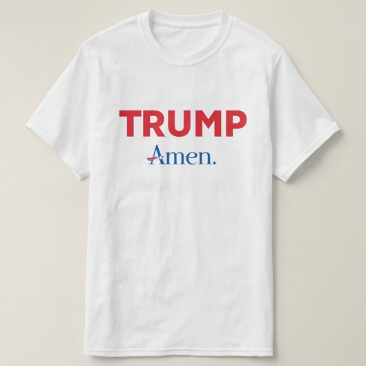 トランプアーメン Tシャツ (デザイン正面)