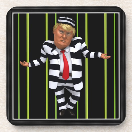トランプインプリズン衣服コースター コースター (正面)