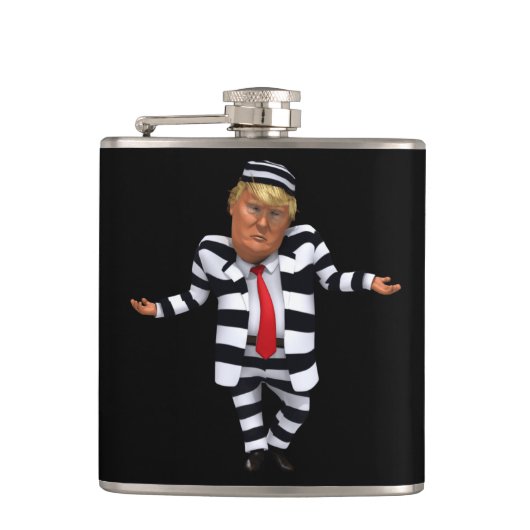 トランプインプリズン衣服フラスコ フラスク (正面)