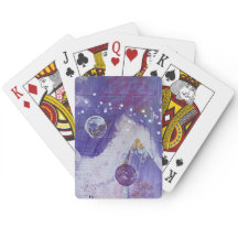 トランプインムーンマウンテンデザイン