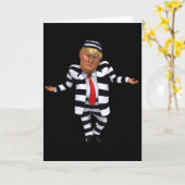 トランプイン刑務所衣服 カード (黄色い花)