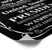 トランプウイスキー ポスター (角)