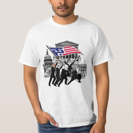 トランプウーバーアレス Tシャツ (正面)