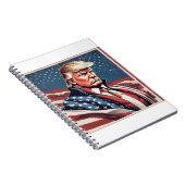 トランプエピックアメリカンフラッグノートブック ノートブック (右側)