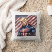 トランプエピックスーパーヒーロー装飾用クッション クッション (ブランケット)