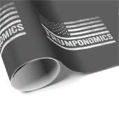 トランプオノミクス米国選挙旗トランプ共和国 ラッピングペーパー (ロールコーナー)