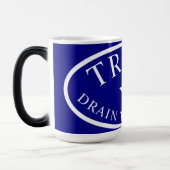 トランプオーバルトラックが沼を排出 モーフィングマグカップ (左)