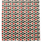 トランプカルテット シャワーカーテン (正面)