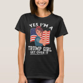 トランプガール Tシャツ (正面)