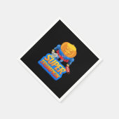 トランプキおもしろいンパンプキンヘッドハロウィーンの衣装クラス スタンダードカクテルナプキン (角)