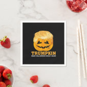 トランプキンおもしろいが再びハロウィーンを素晴らし作る スタンダードカクテルナプキン (インサイチュ)