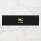 トランプキンおもしろいパイが再び感謝祭を作素晴らしる ペットボトルラベル (シングルラベル)