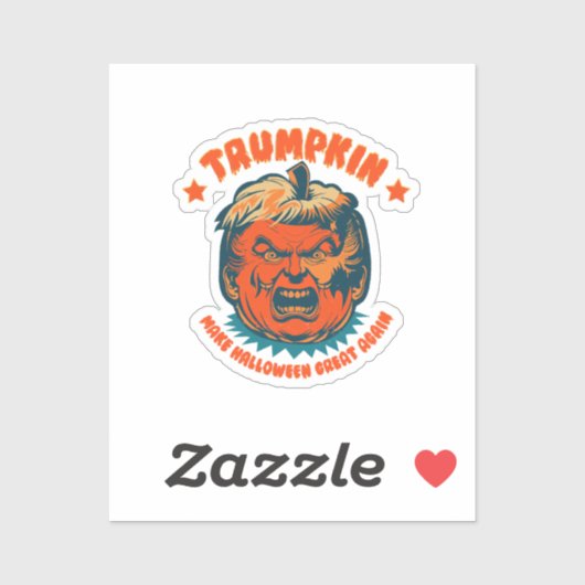 トランプキンが再びハロウィン素晴らしを作おもしろいる シール (シート)