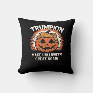 トランプキンが再びハロウィン素晴らしを作るおもしろい クッション