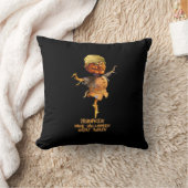 トランプキンが再びハロウィーンを素晴らし作る クッション (ブランケット)